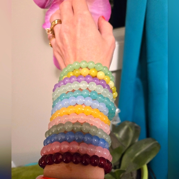 12 Pcs. Exciting Multicolored bracelet π β¨οΈ - Picture 3 of 3